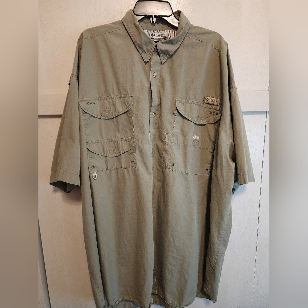 Preowned 4XT Columbia sportsman SS shirt